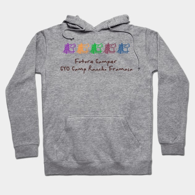 Future Camper Hoodie by Camp Rancho Merch